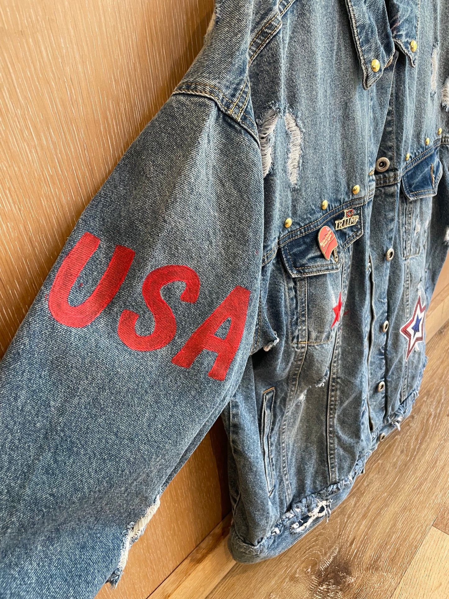 USA - Hand painted jacket