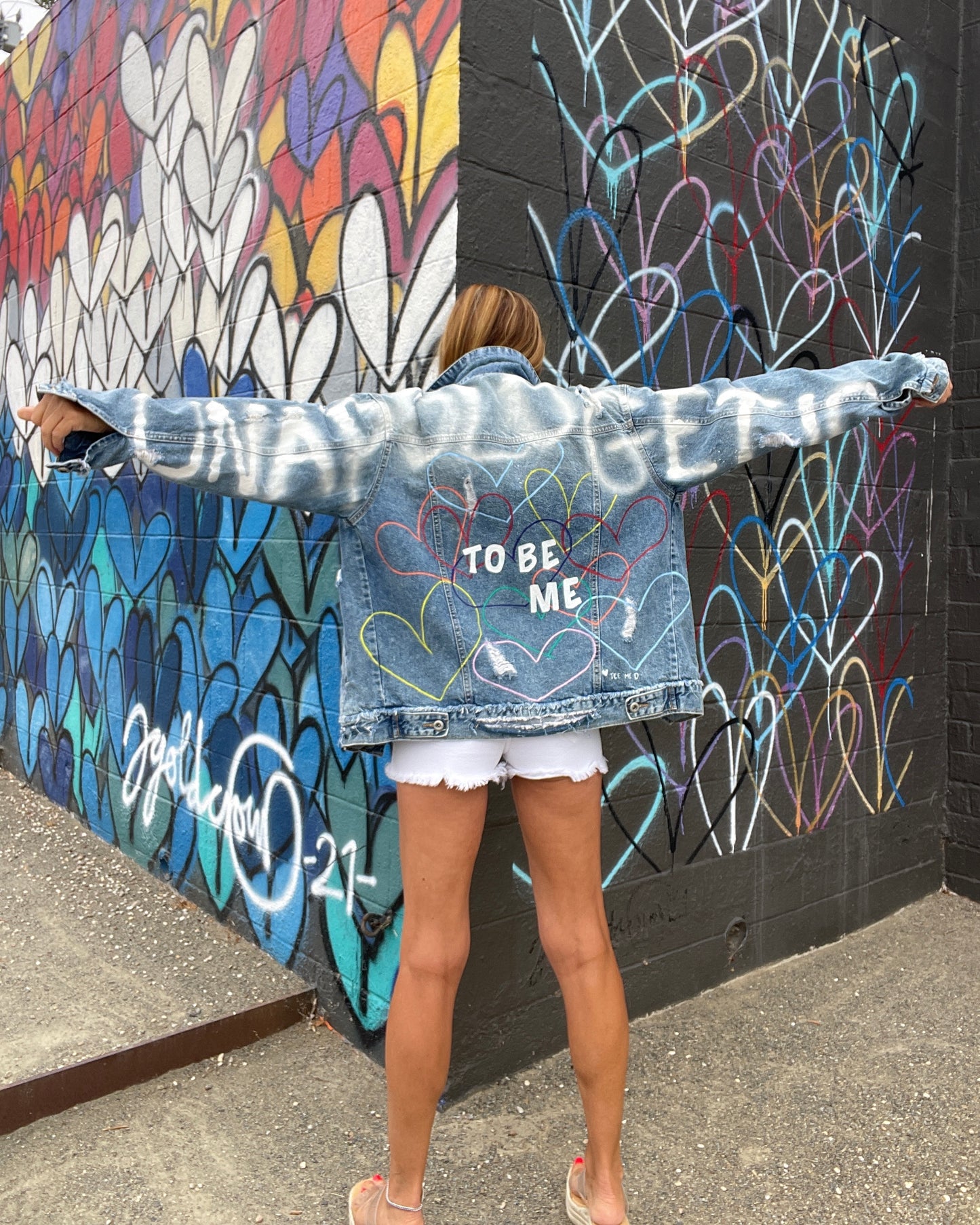 ME! - Hand painted jacket