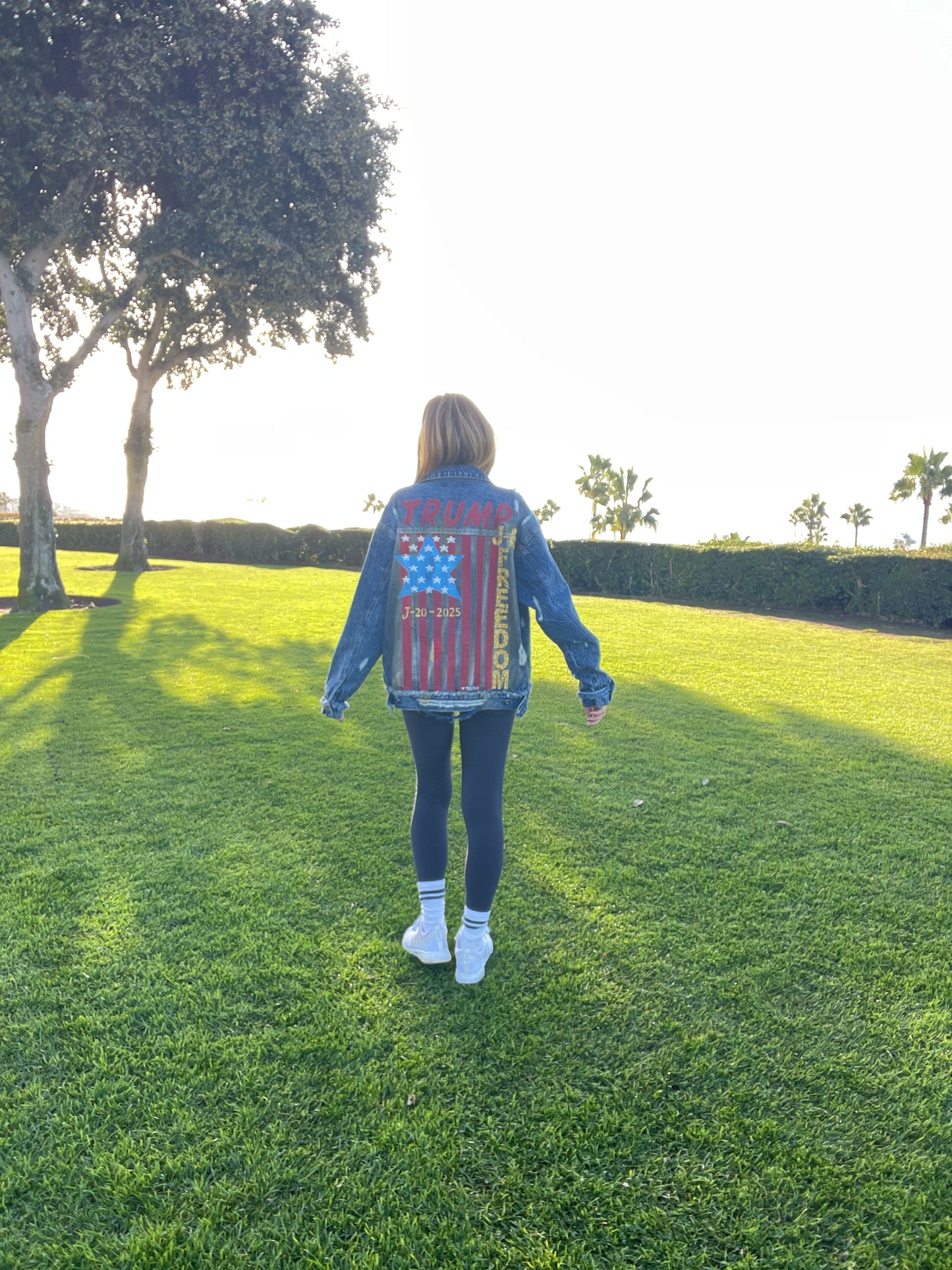 FREEDOM - "Special-Custom" - Hand painted jacket