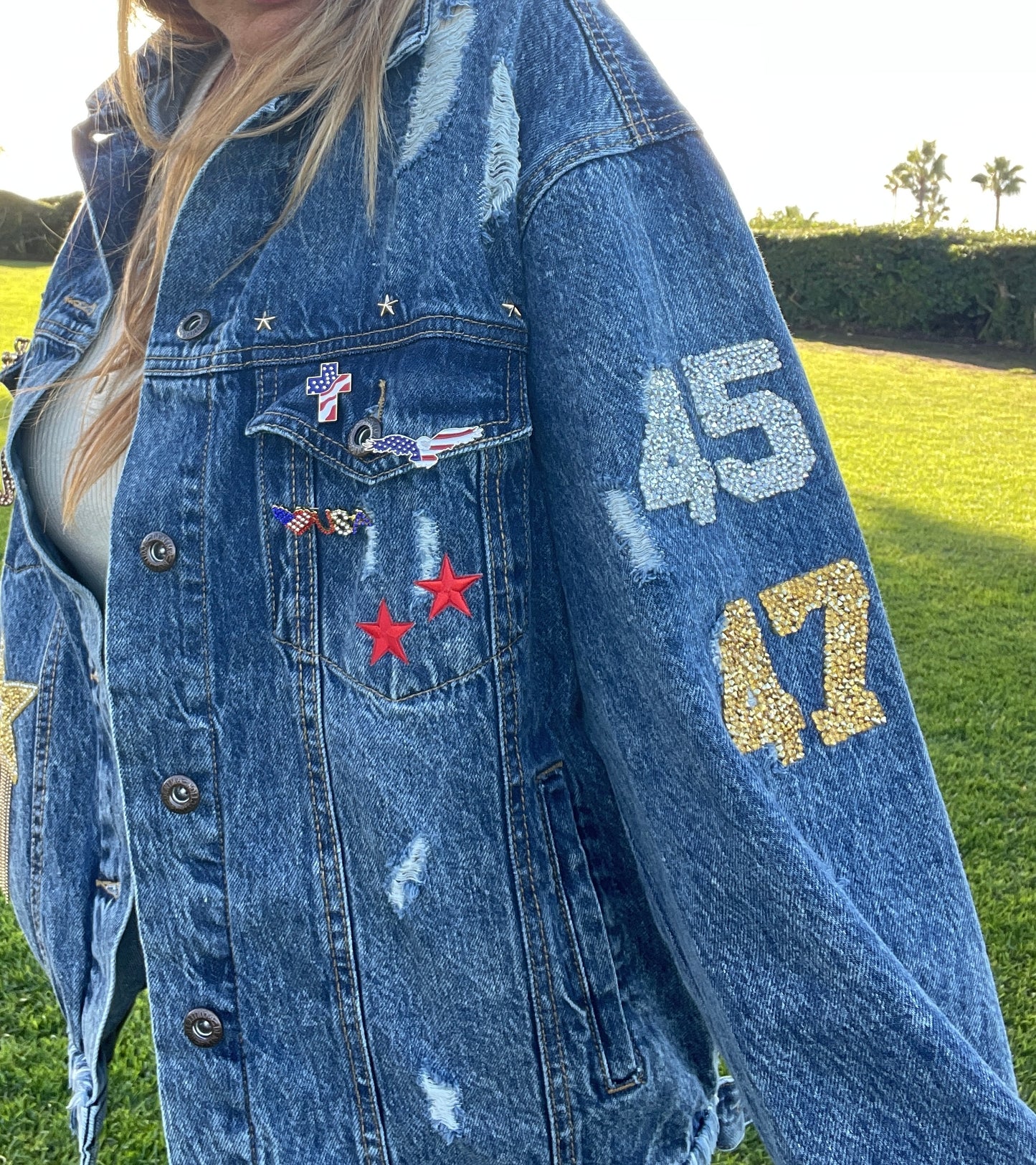 FREEDOM - "Special-Custom" - Hand painted jacket
