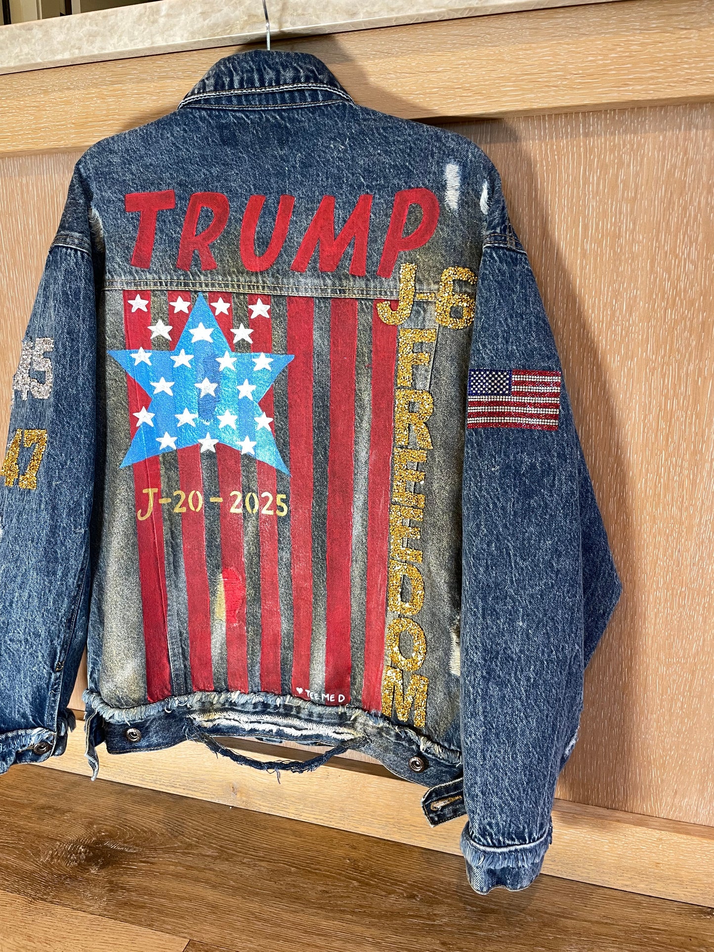 FREEDOM - "Special-Custom" - Hand painted jacket