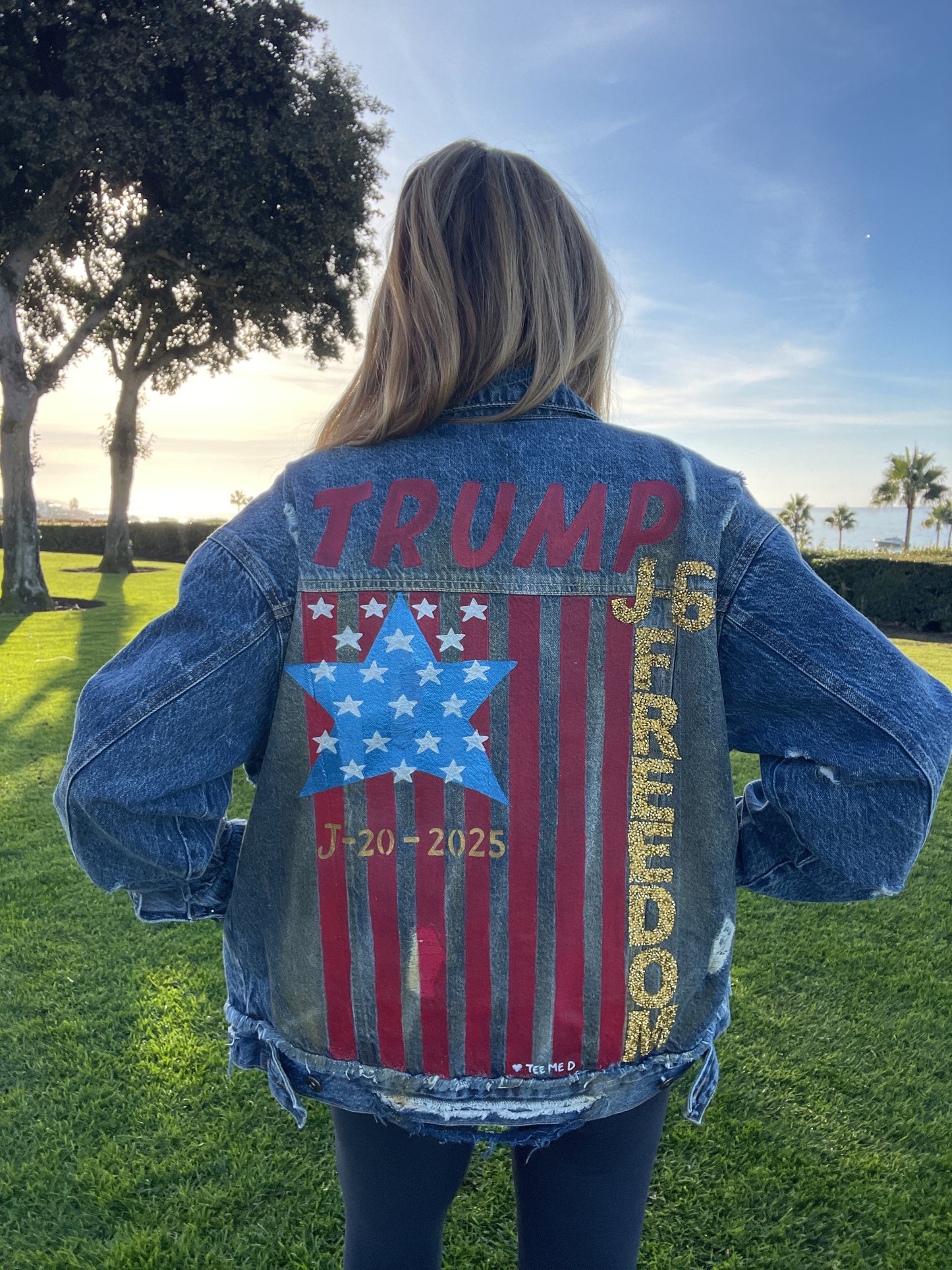 FREEDOM - "Special-Custom" - Hand painted jacket