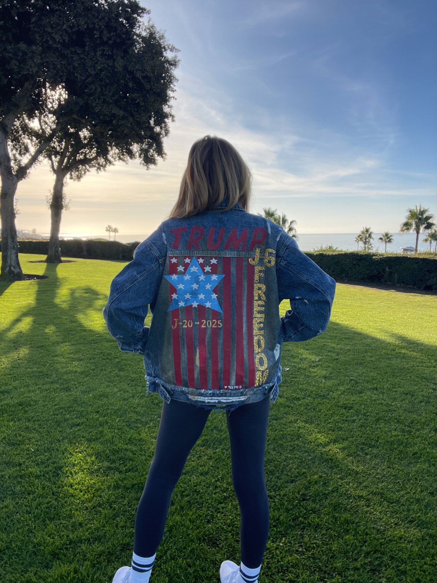 FREEDOM - "Special-Custom" - Hand painted jacket