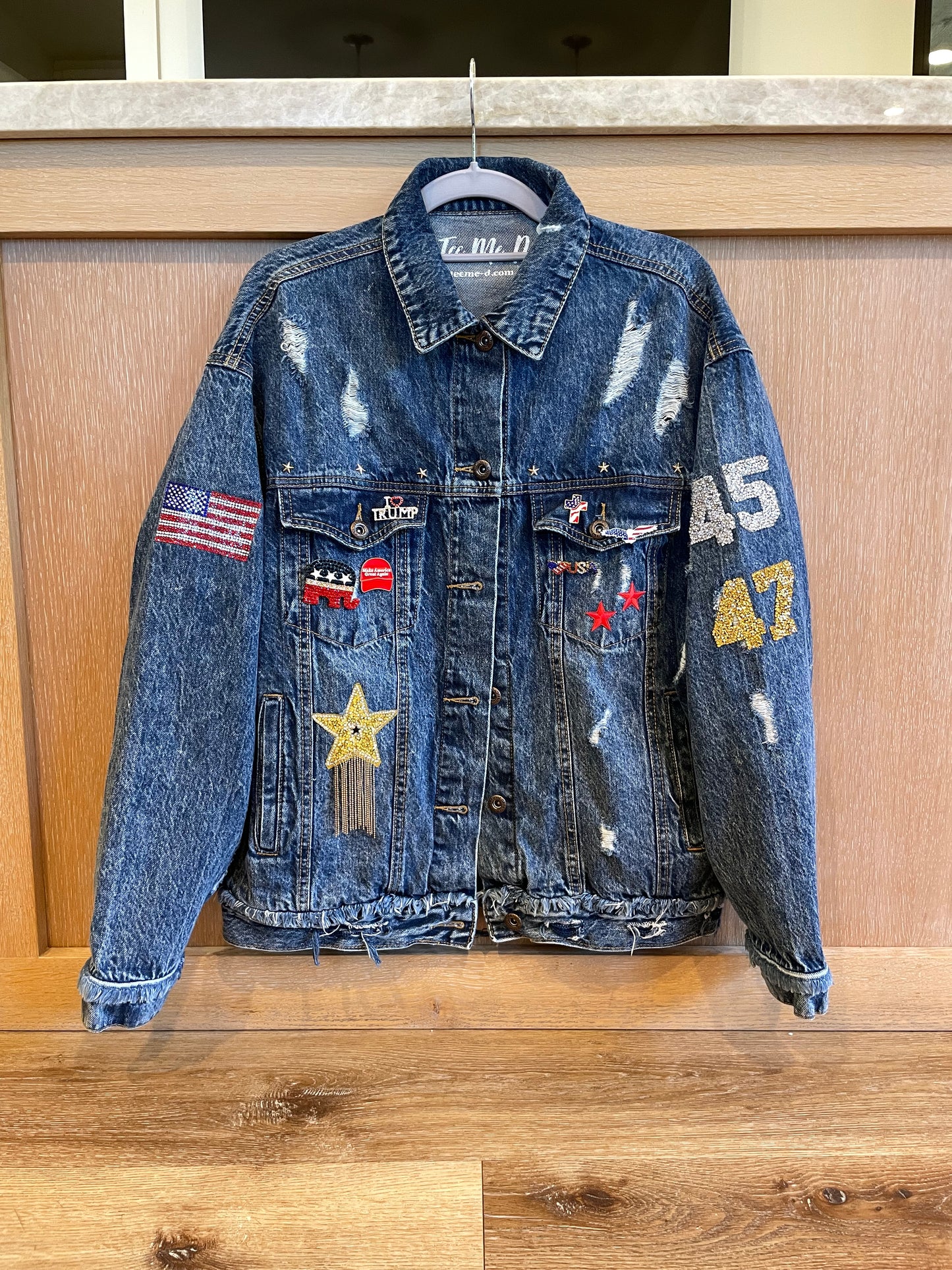 FREEDOM - "Special-Custom" - Hand painted jacket