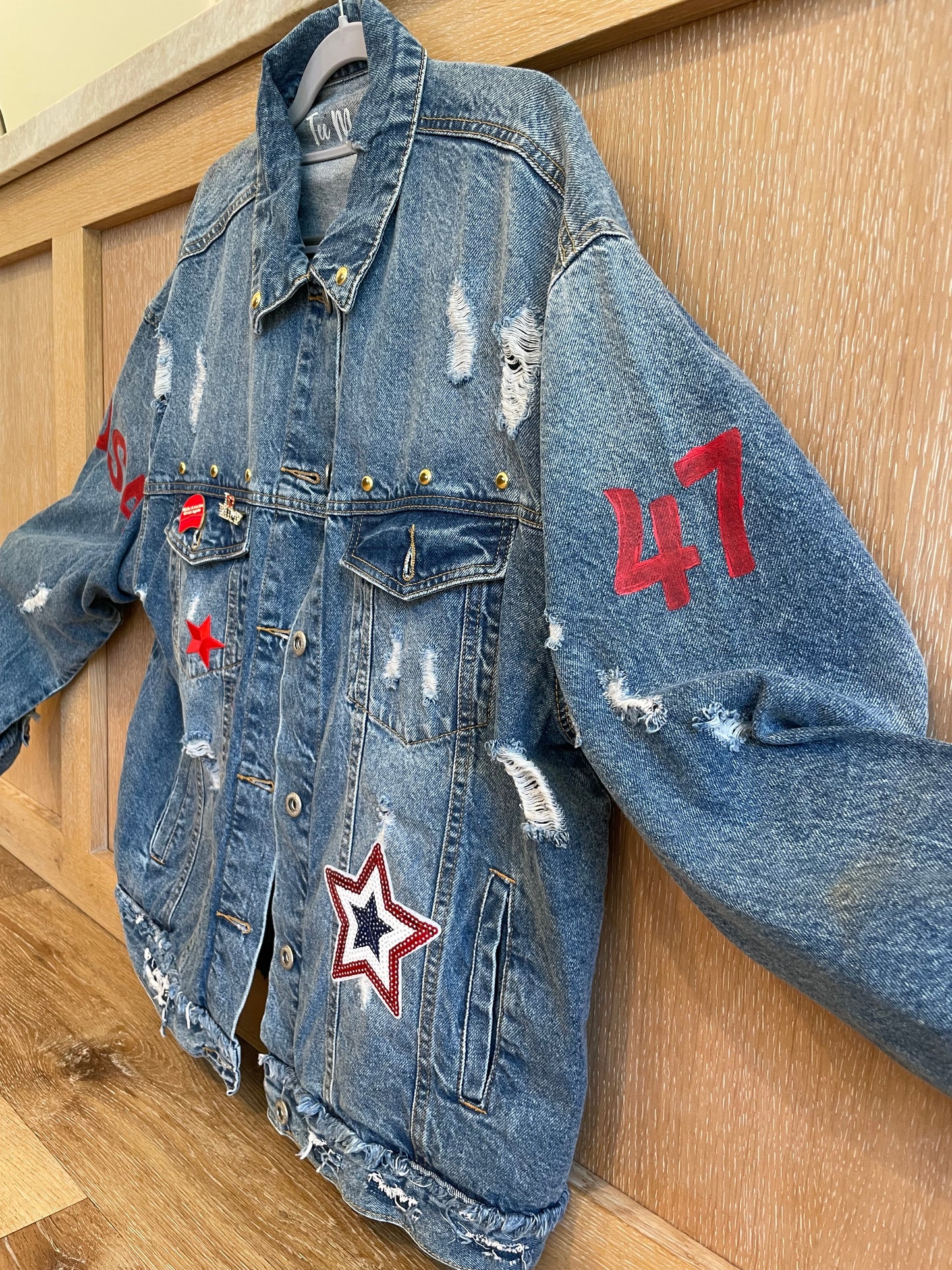 USA - Hand painted jacket