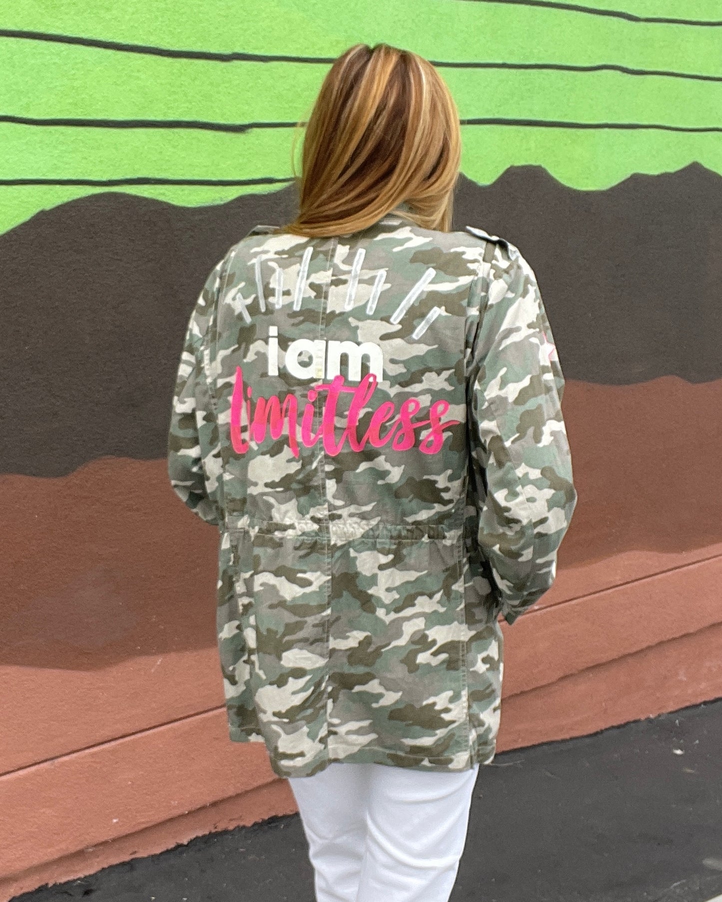 I AM LIMITLESS - Camo Jacket