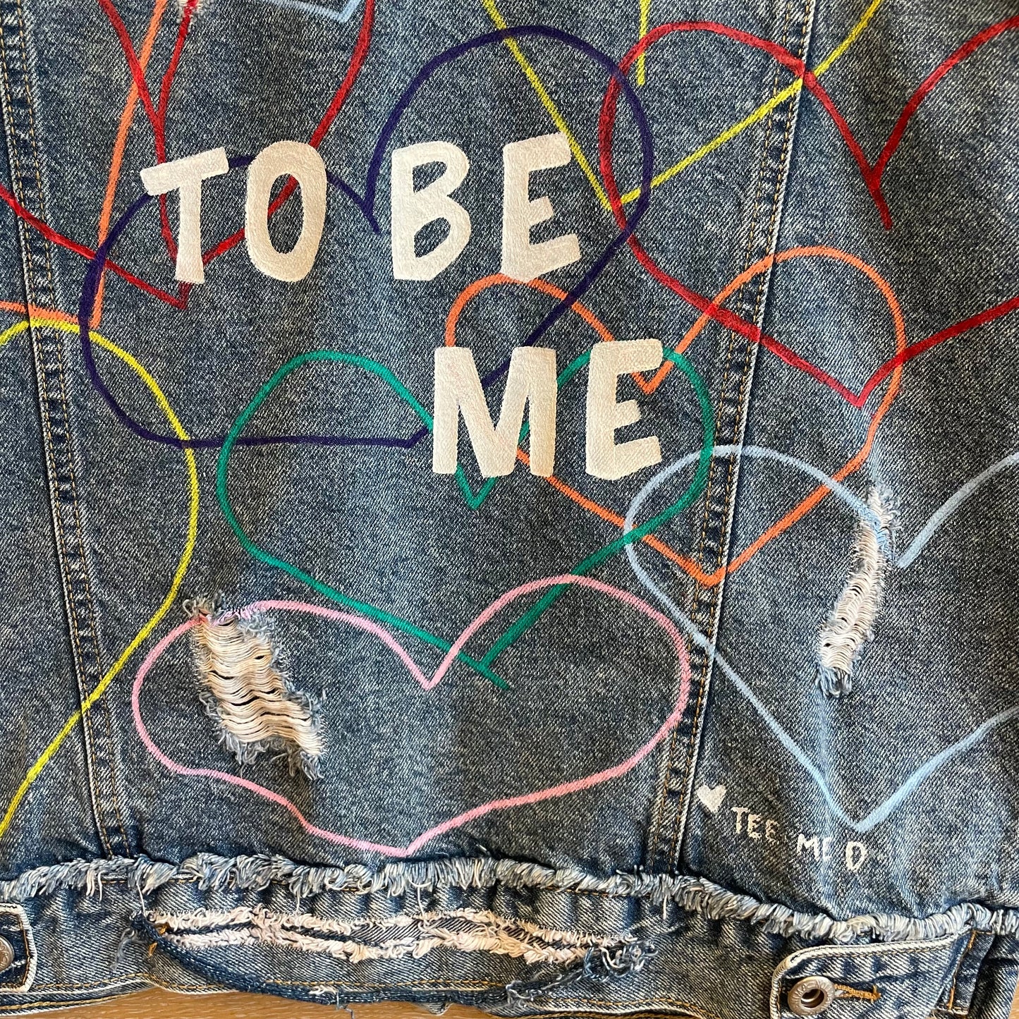 ME! - Hand painted jacket