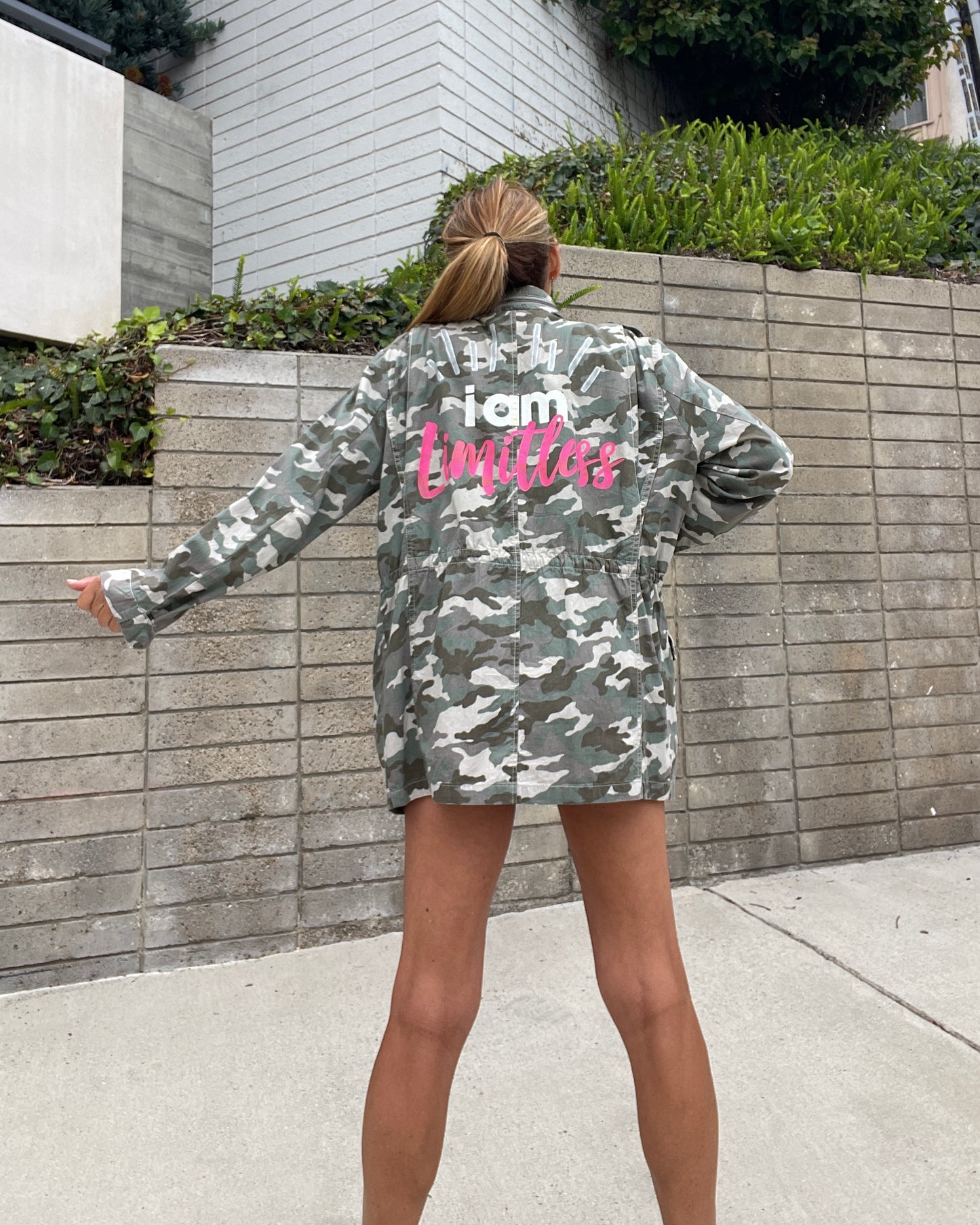 I AM LIMITLESS - Camo Jacket
