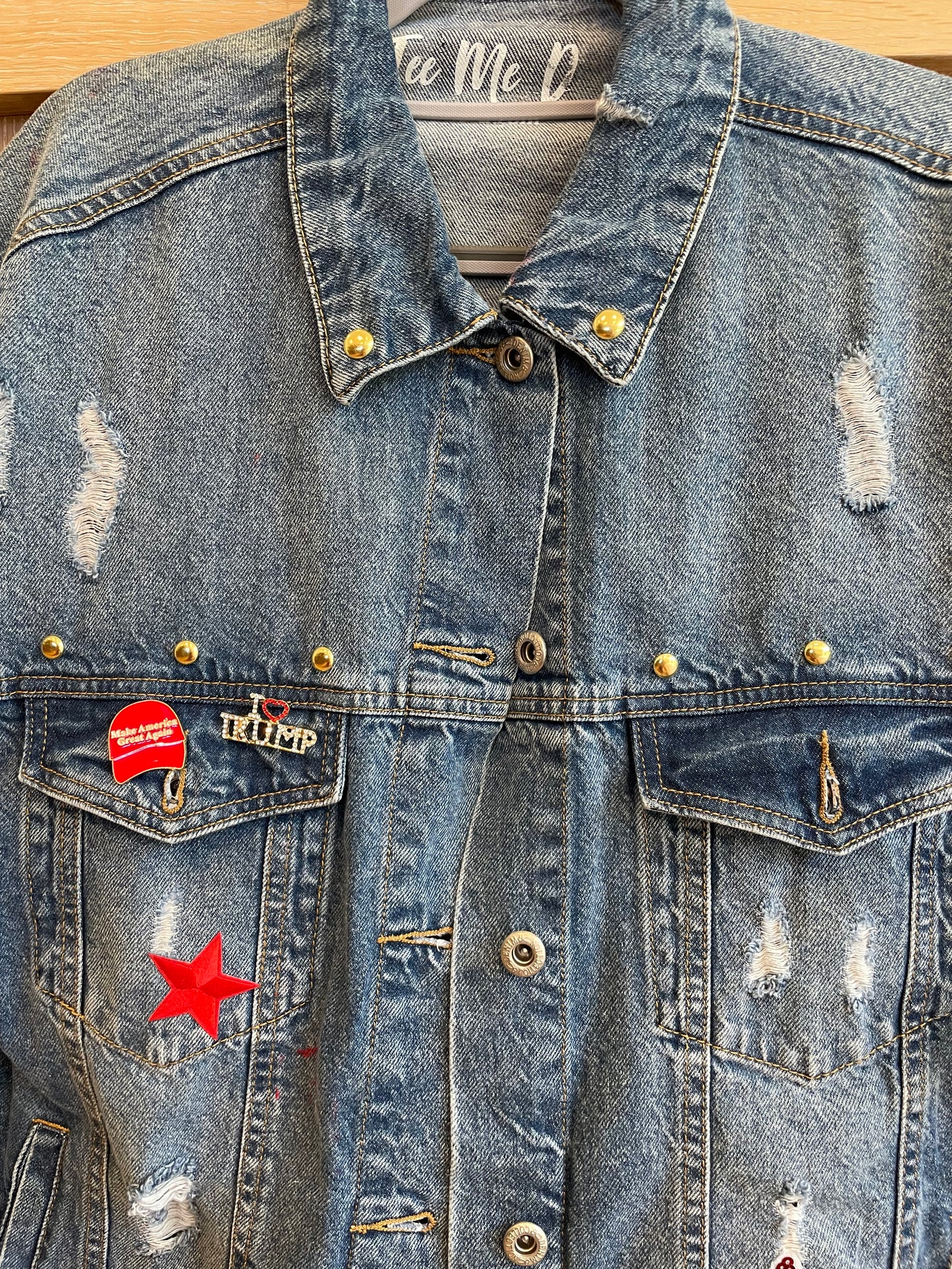 USA - Hand painted jacket