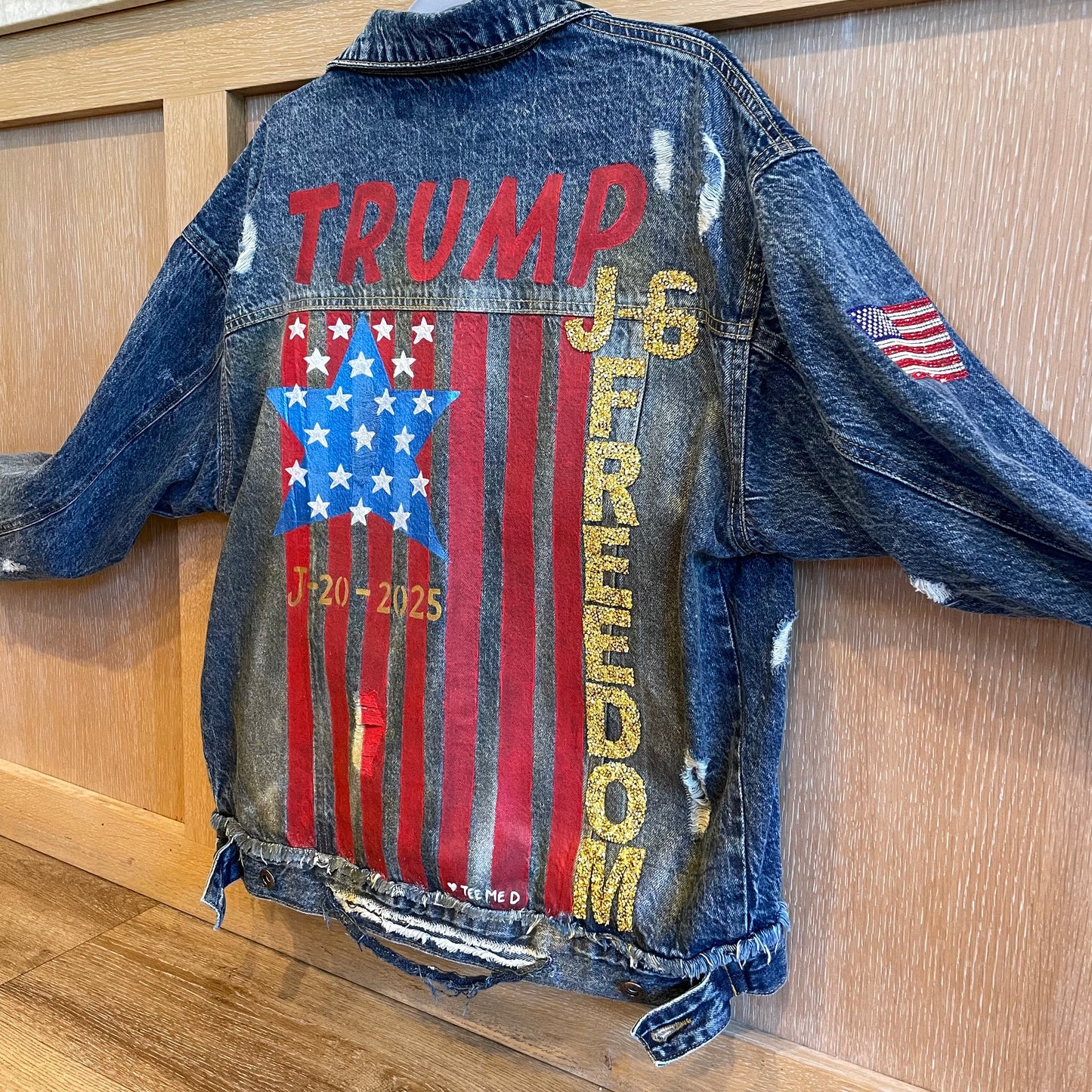 FREEDOM - "Special-Custom" - Hand painted jacket