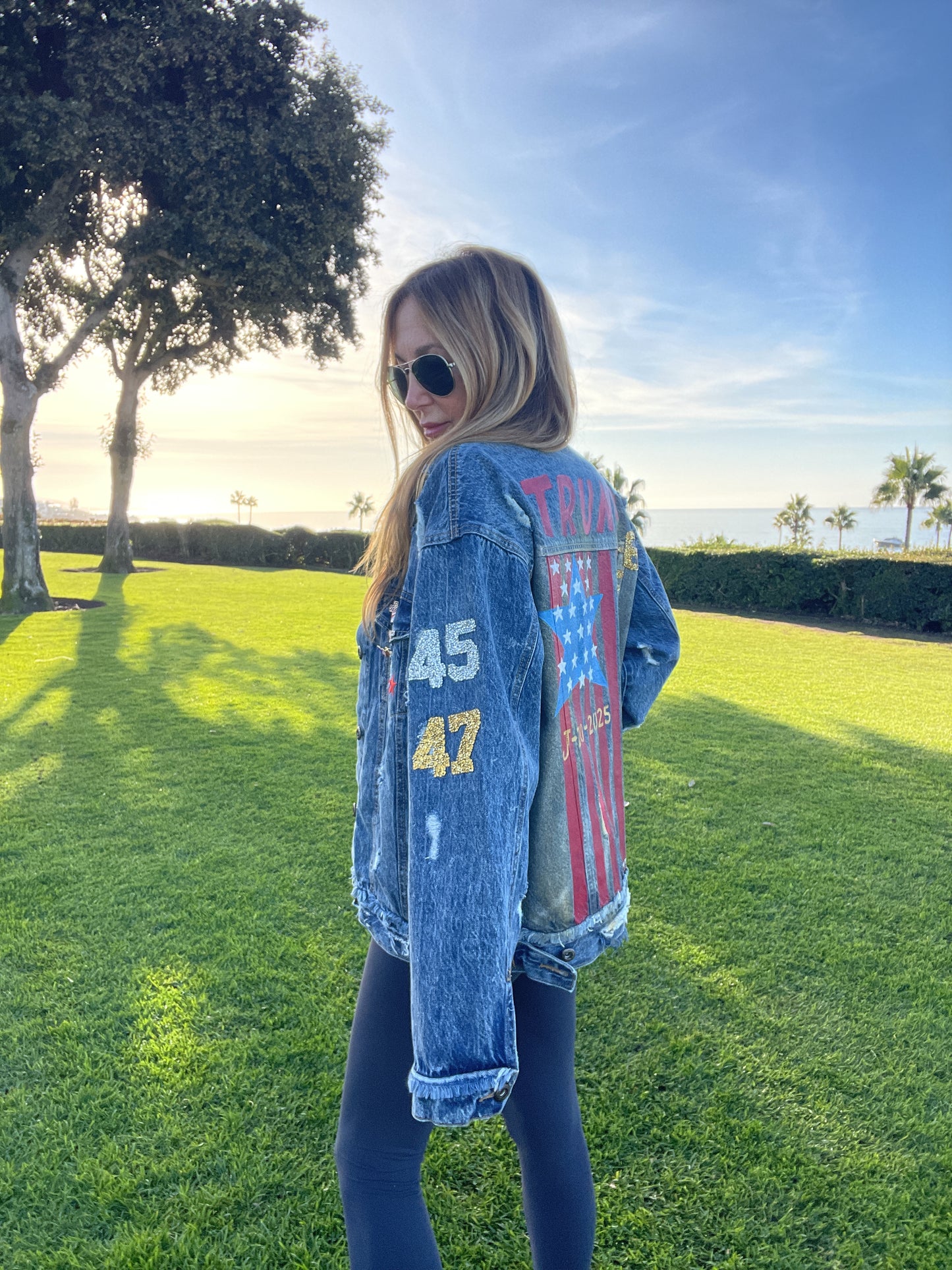 FREEDOM - "Special-Custom" - Hand painted jacket