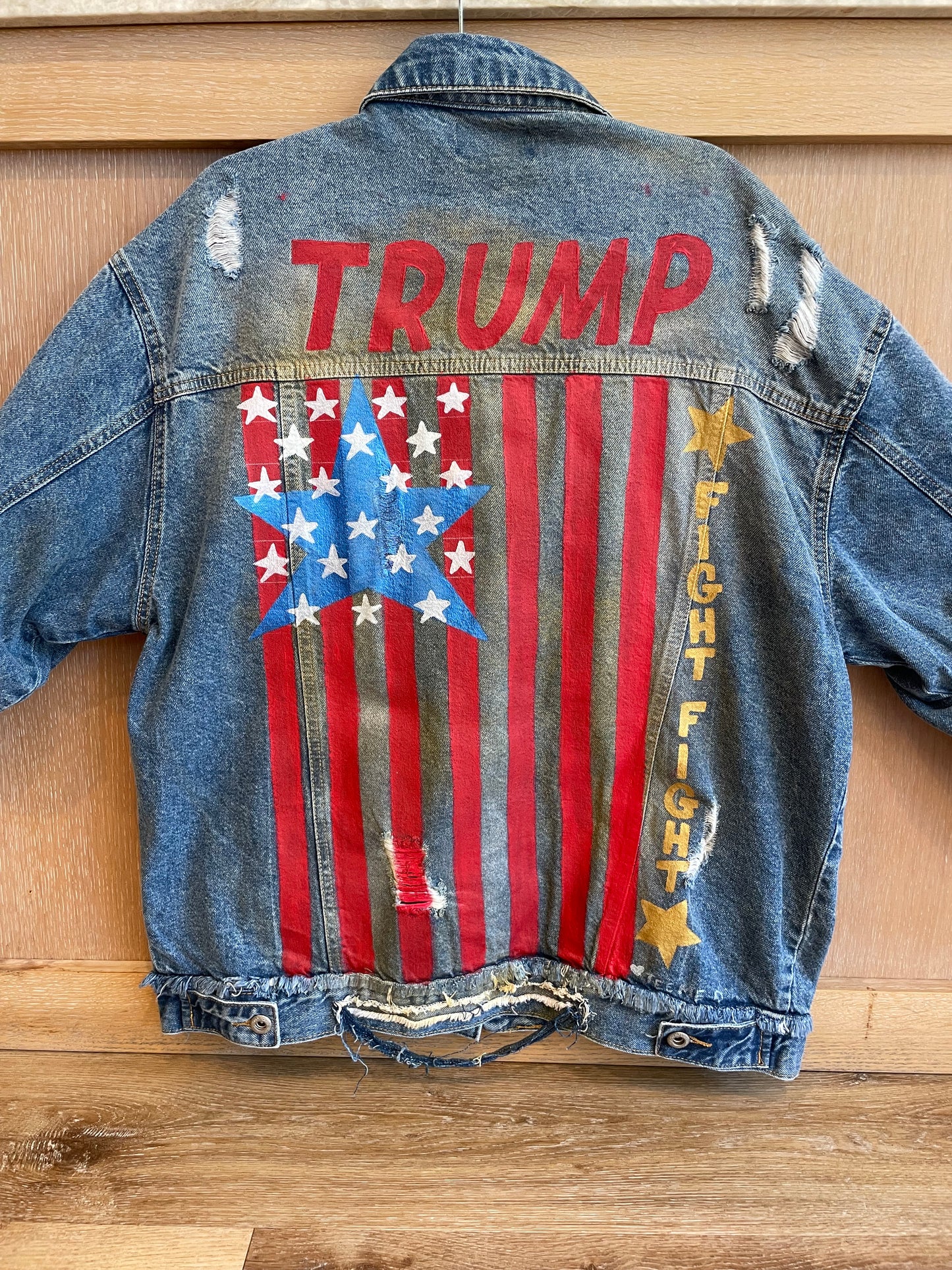 USA - Hand painted jacket