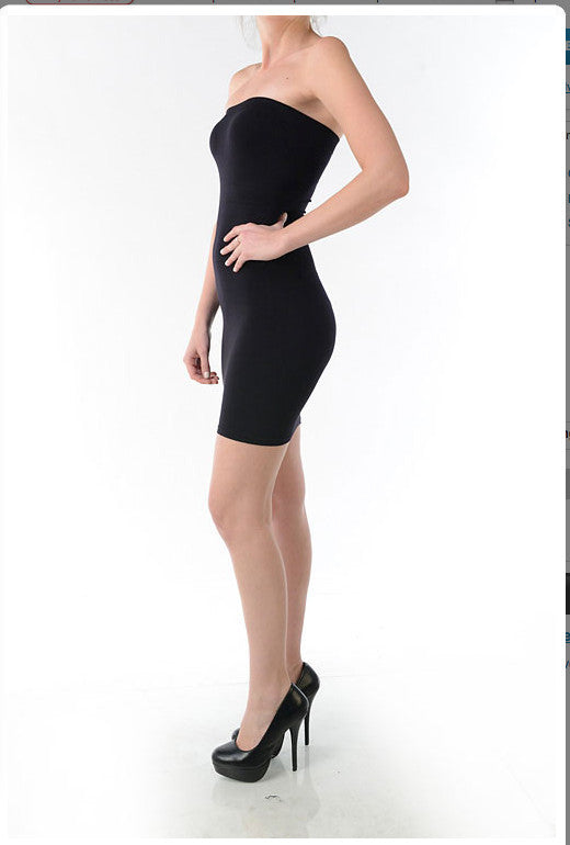 Seamless Tube Dress-Slip