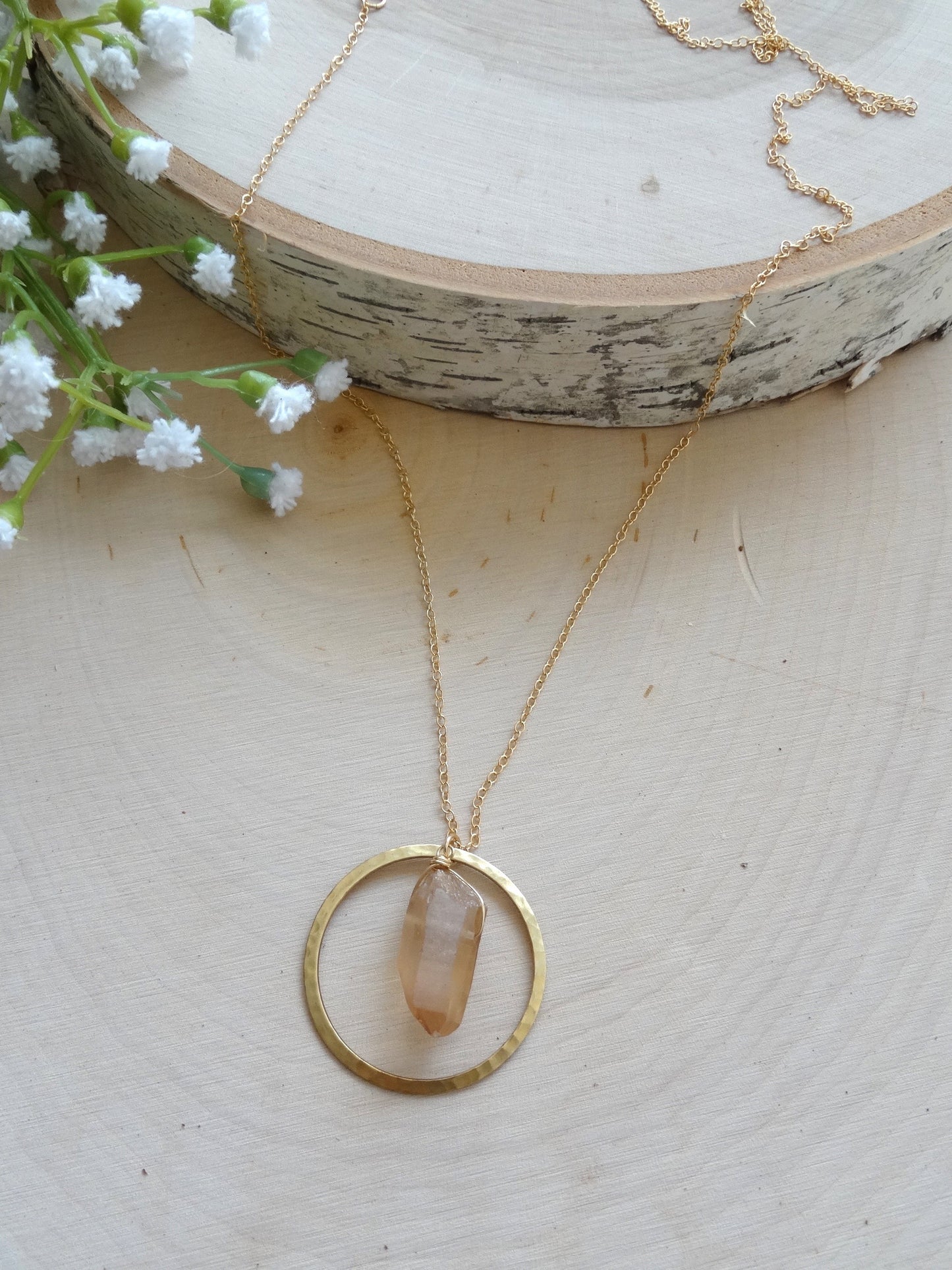 Chloe Necklace - Blush