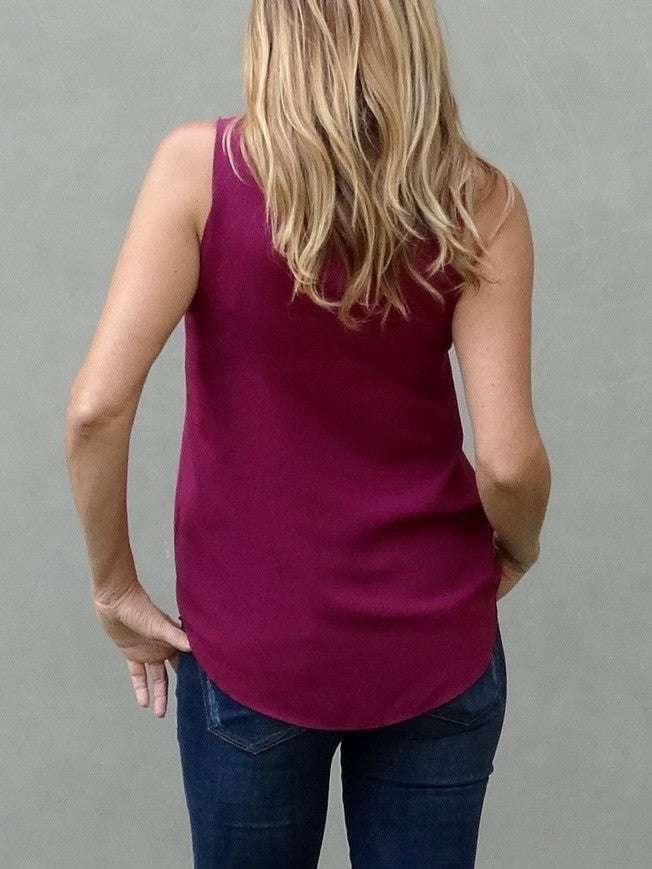 Kinsley Sleeveless Top - Thistle (Final Sale)