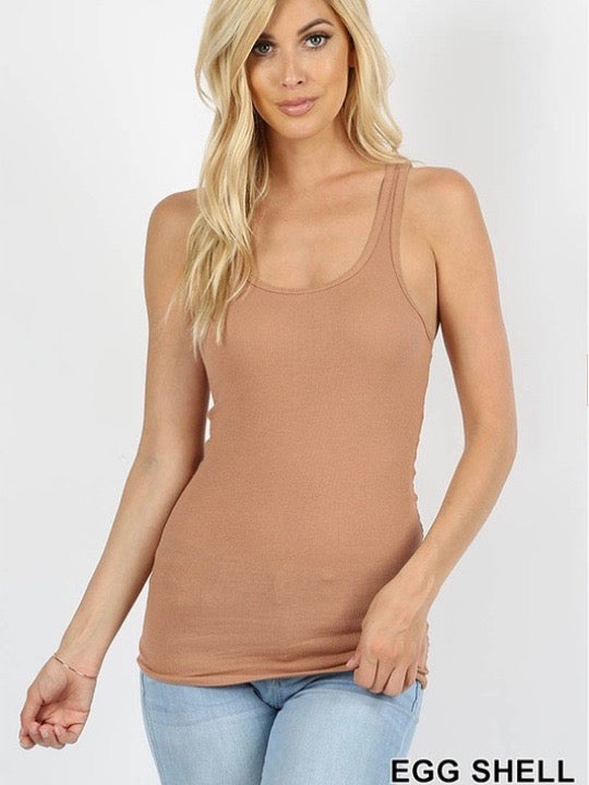 BEST Ribbed Tank - Various Colors (Final Sale)
