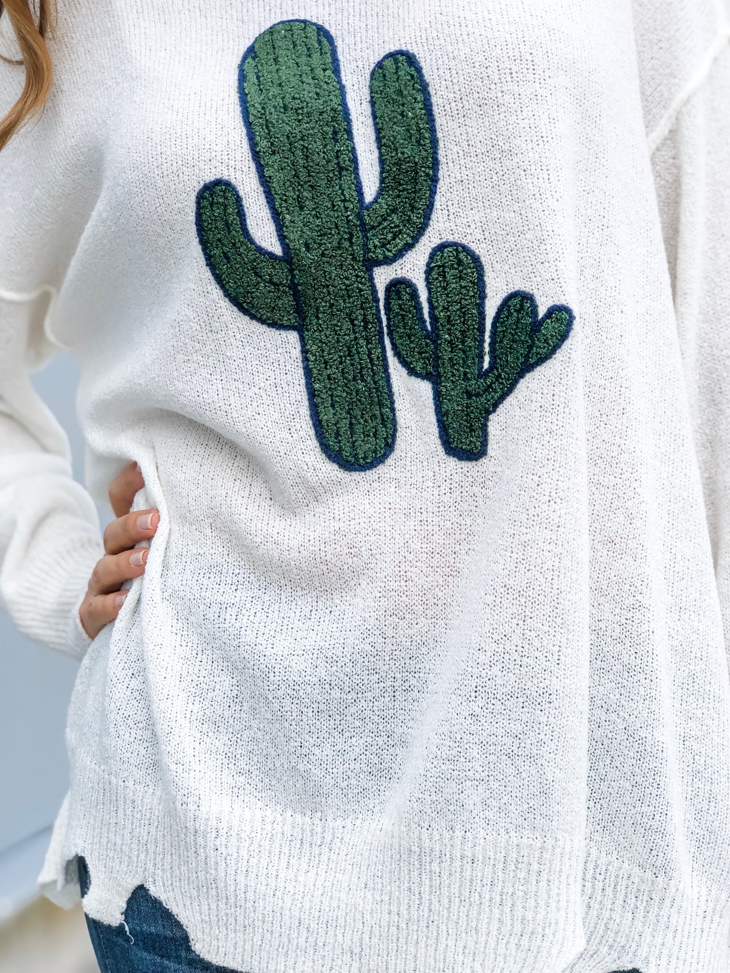 DESERT CACTUS Sweater (Final Sale)