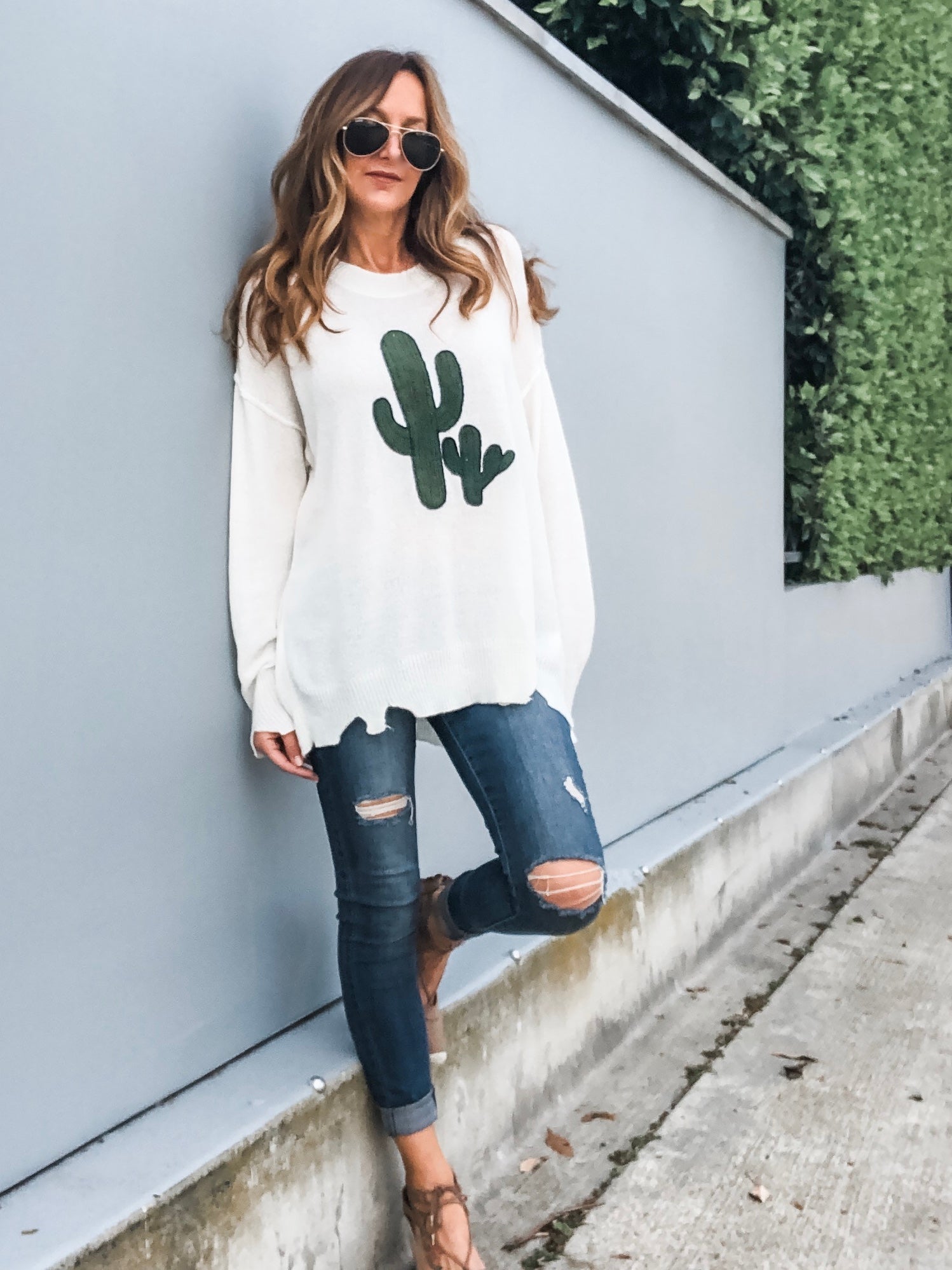 Cactus sweater clearance