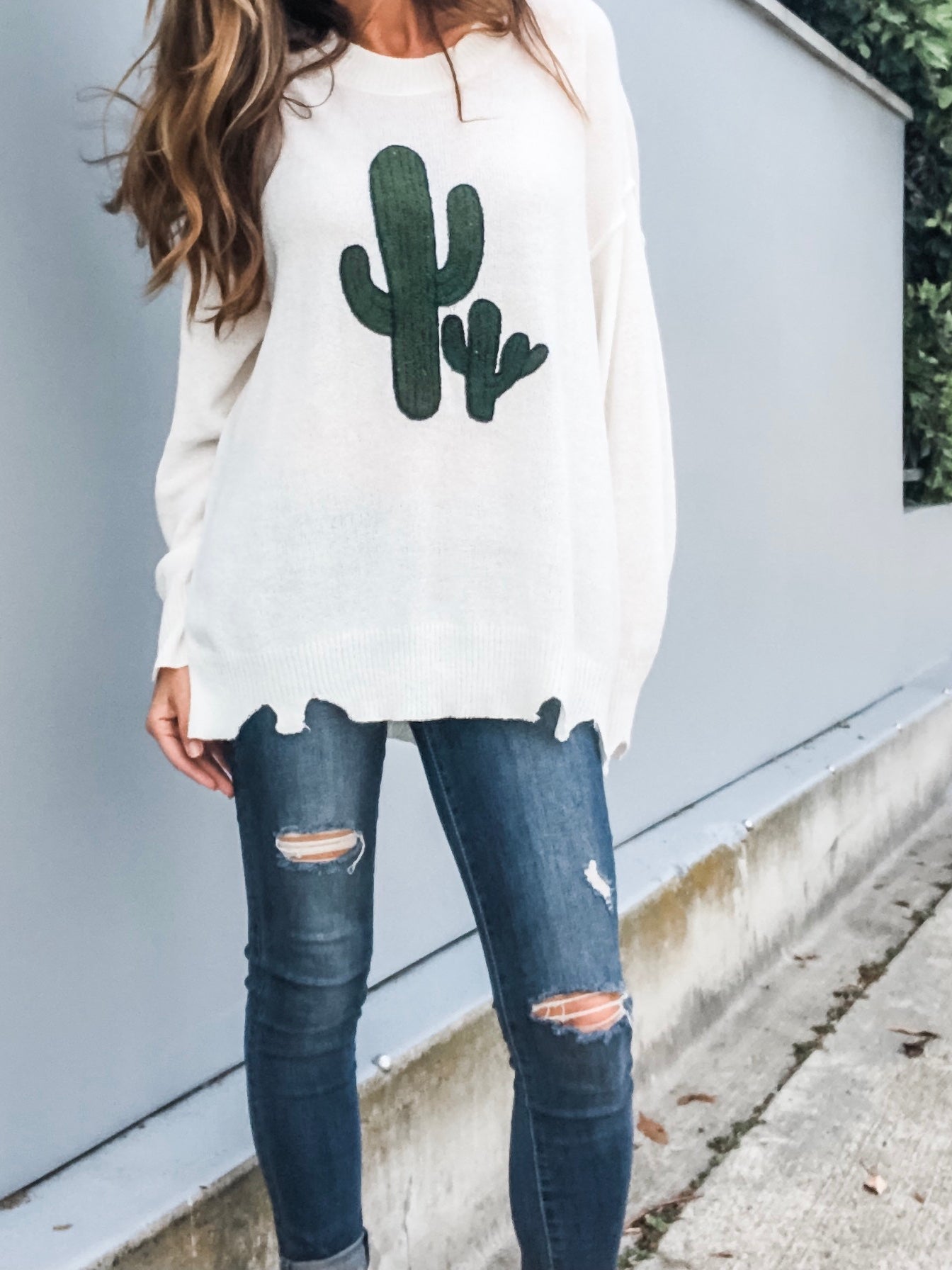 DESERT CACTUS Sweater (Final Sale)