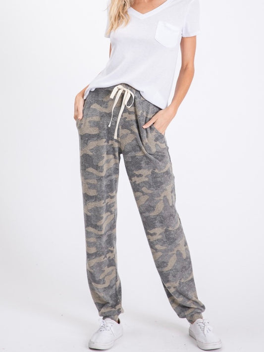 CAMO COZY Joggers (Final Sale)