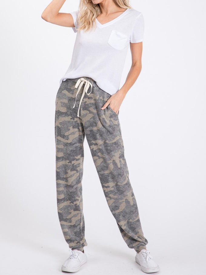 CAMO COZY Joggers (Final Sale)