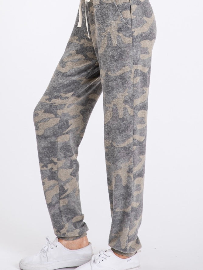 CAMO COZY Joggers (Final Sale)