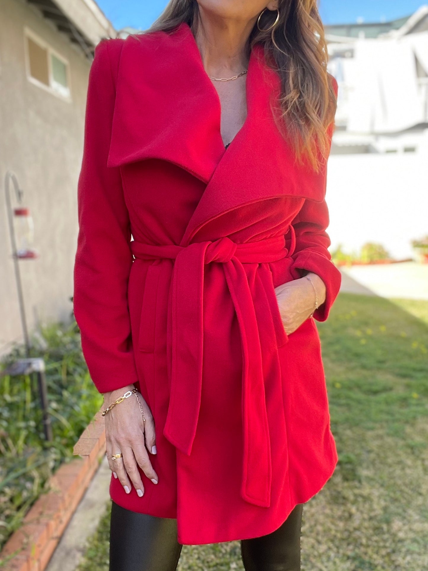 BENDEL Coat - Red (Final Sale)