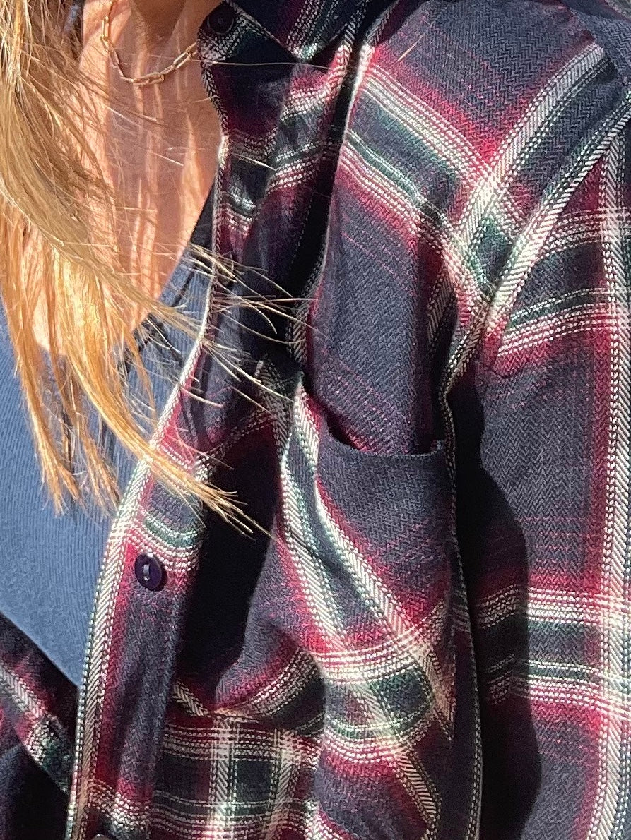 CITY Plaid top (Final Sale)