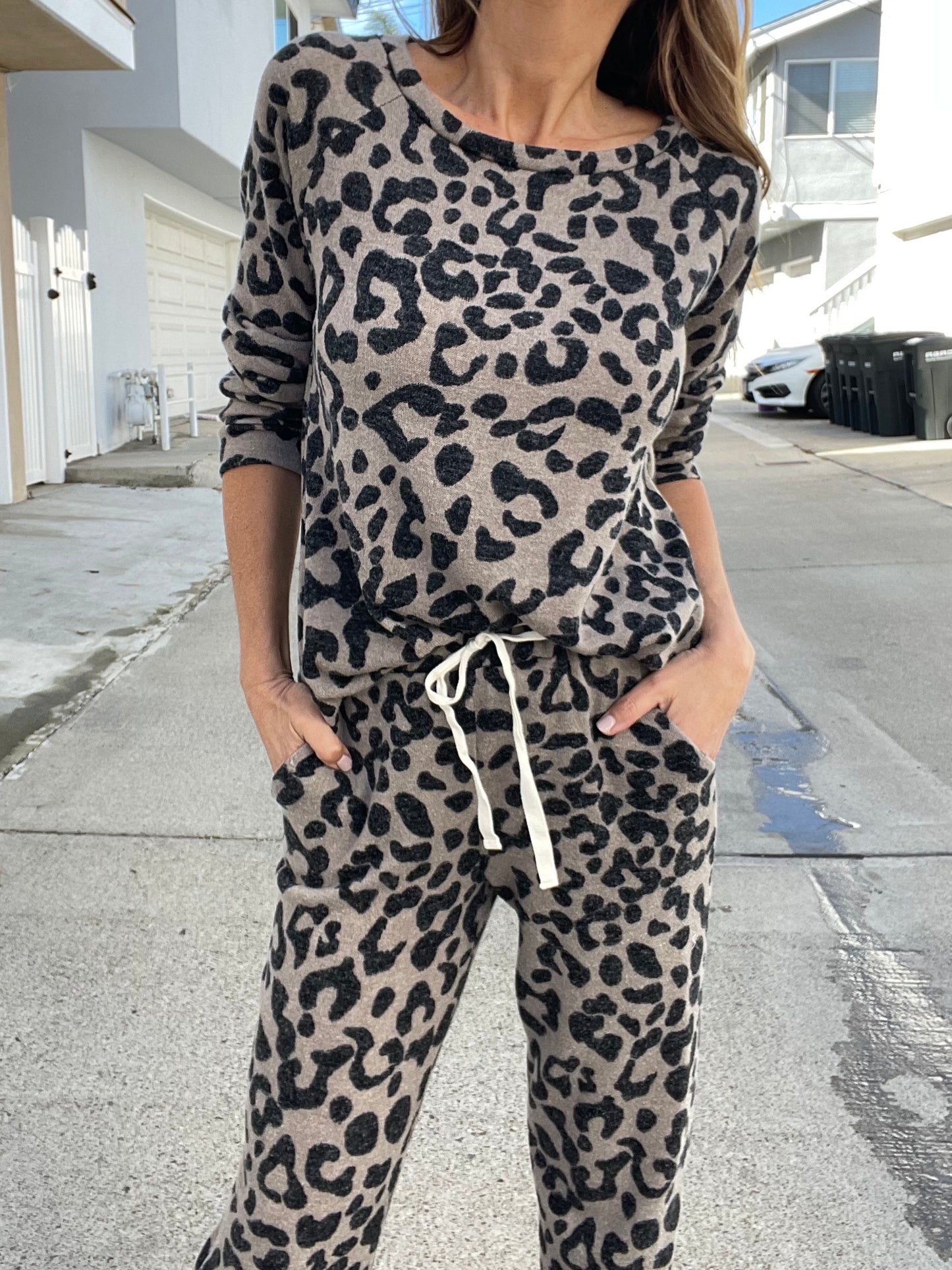 LA-LA-LEOPARD Joggers (Final Sale)