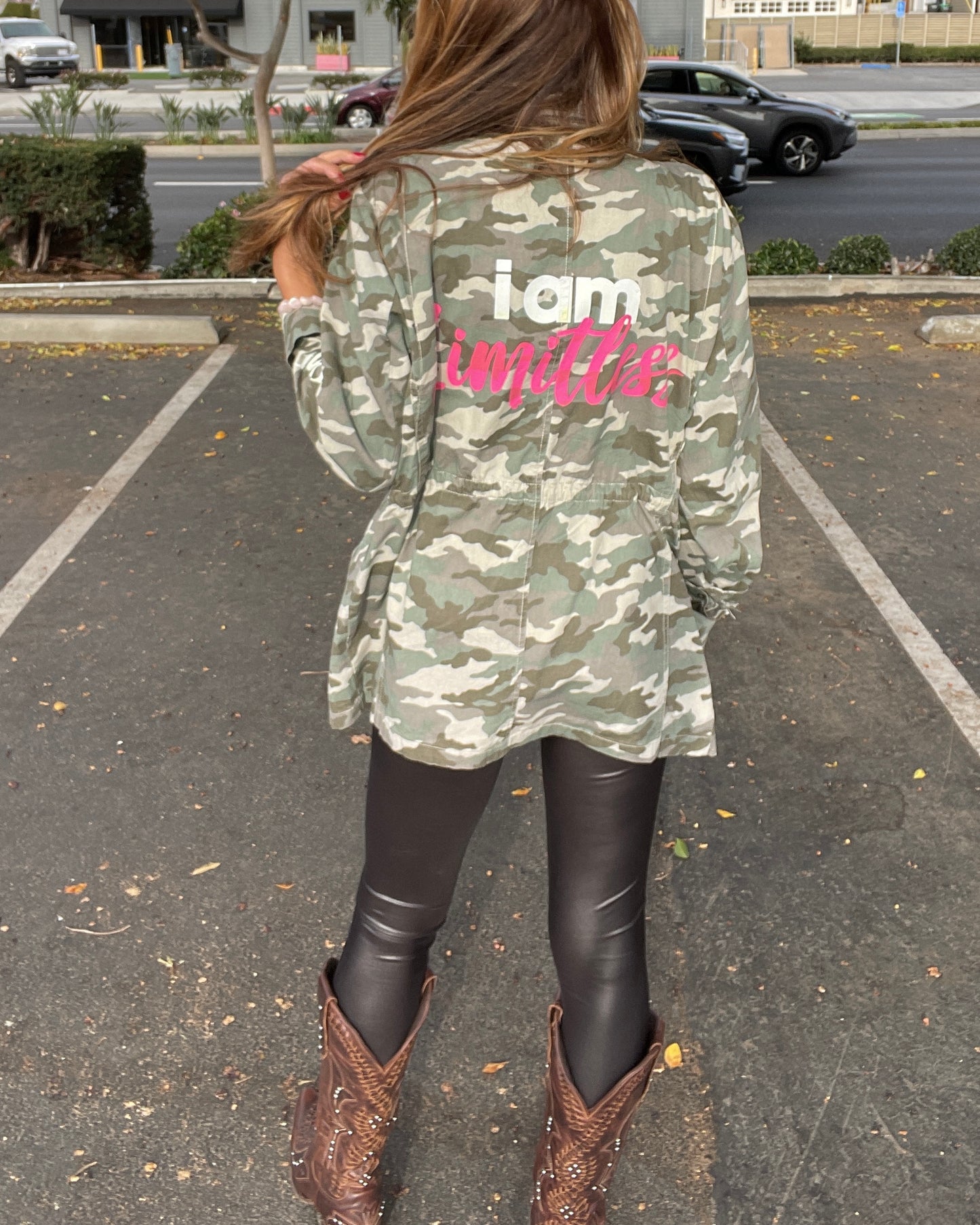 I AM LIMITLESS - Camo Jacket