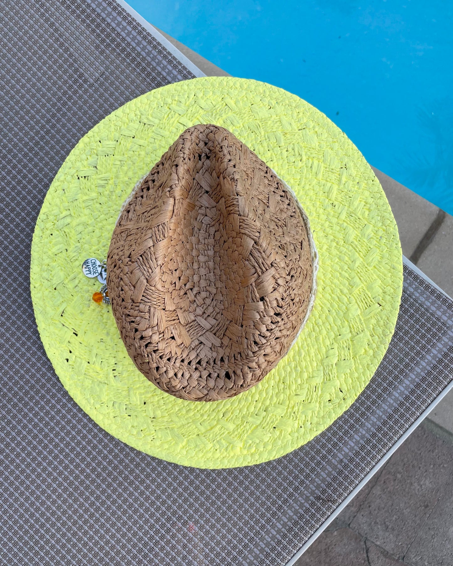 SUNNY DAY - Hand Painted Panama Hat (Final Sale)