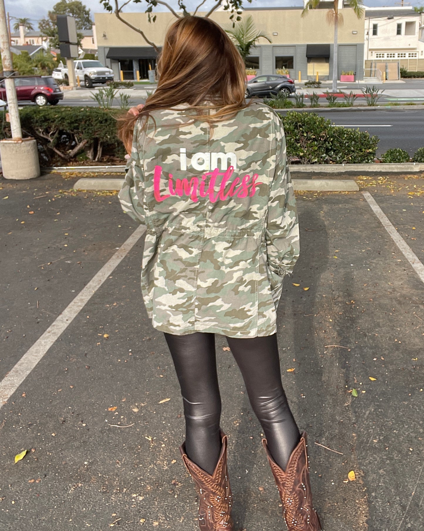 I AM LIMITLESS - Camo Jacket