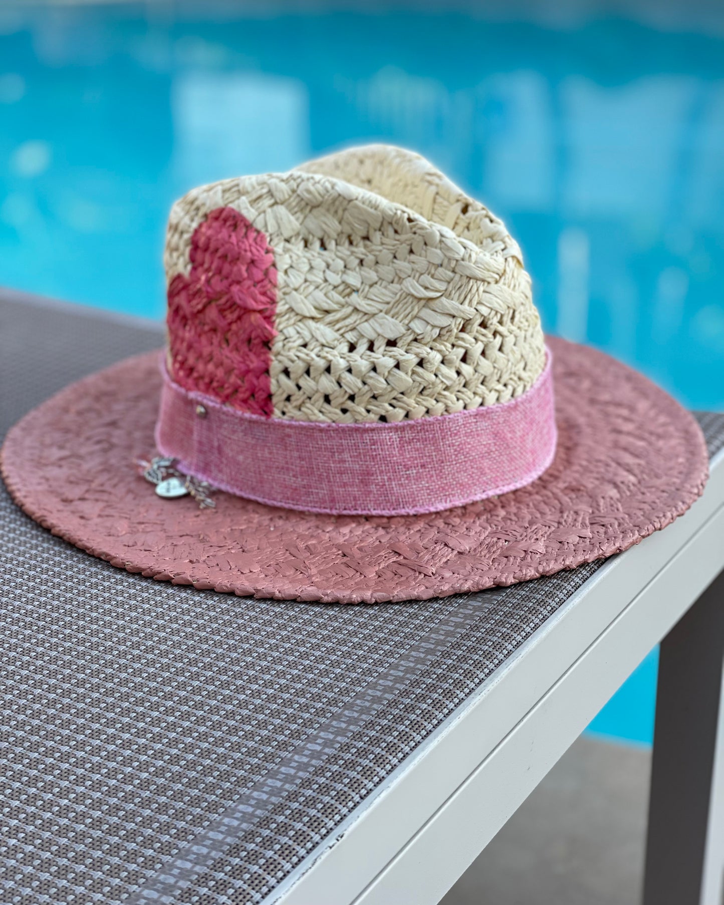 LOVELY DAY - Hand Painted Panama Hat