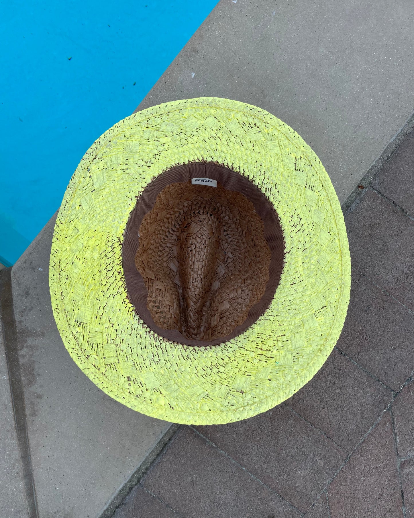 SUNNY DAY - Hand Painted Panama Hat (Final Sale)