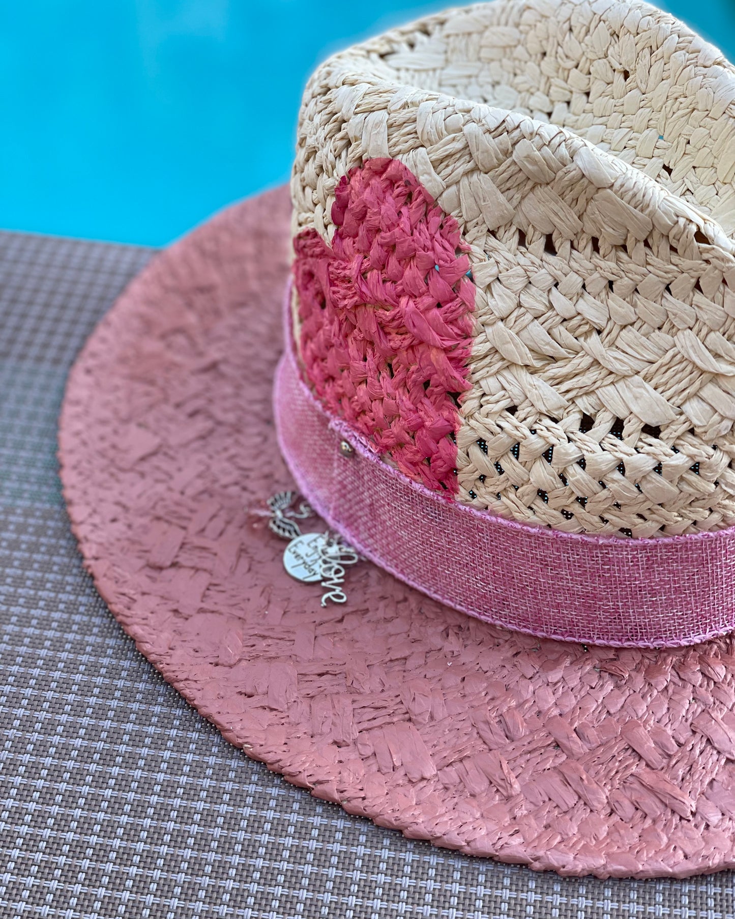LOVELY DAY - Hand Painted Panama Hat