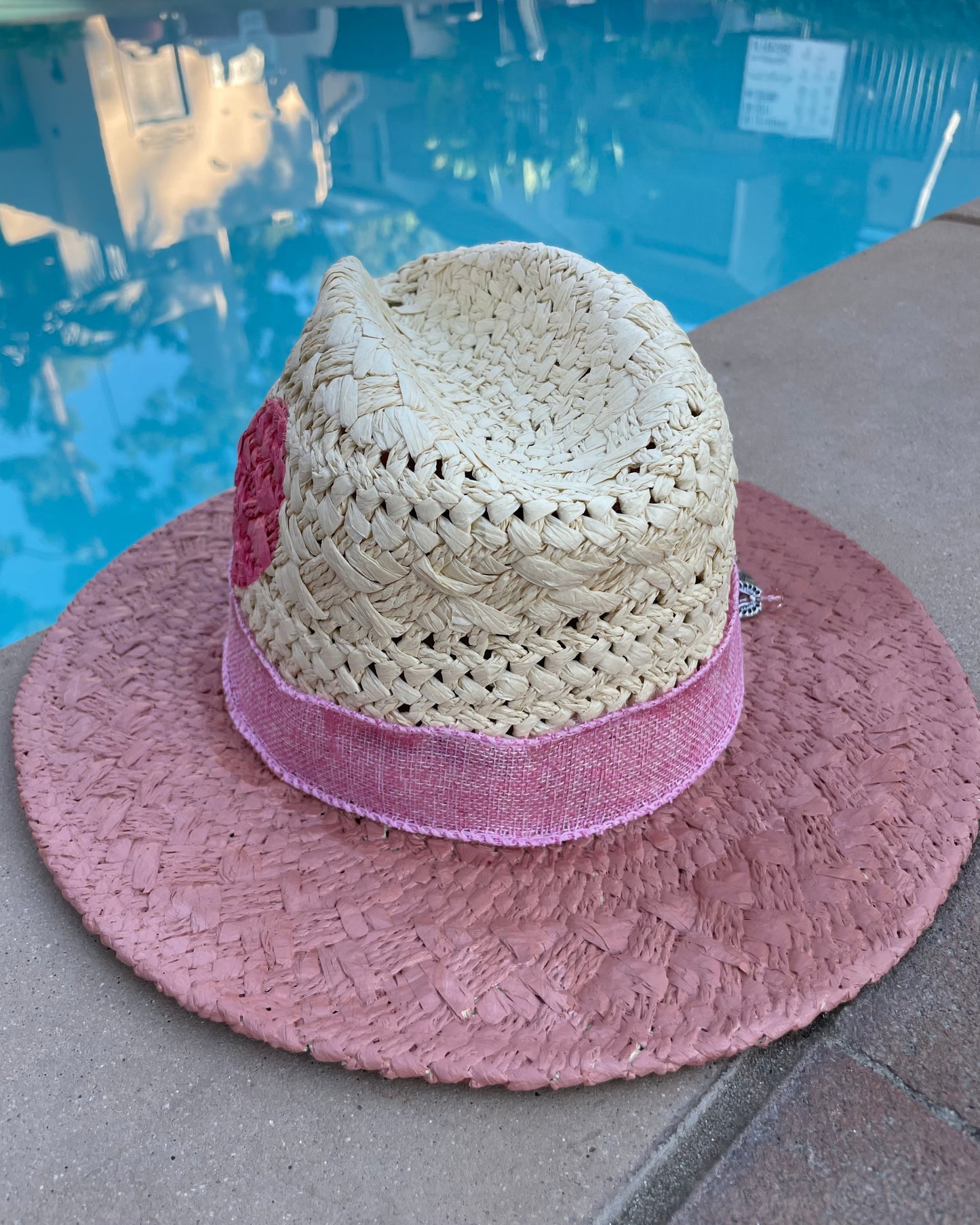 LOVELY DAY - Hand Painted Panama Hat