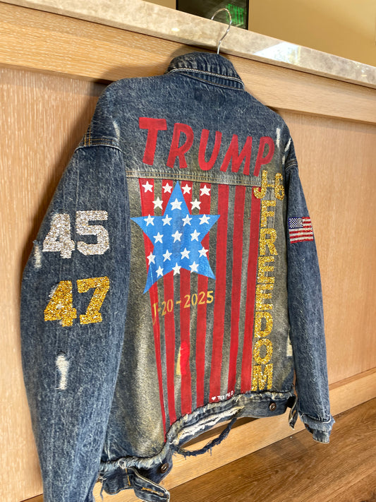 FREEDOM - "Special-Custom" - Hand painted jacket