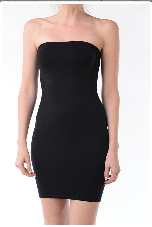 Seamless Tube Dress-Slip