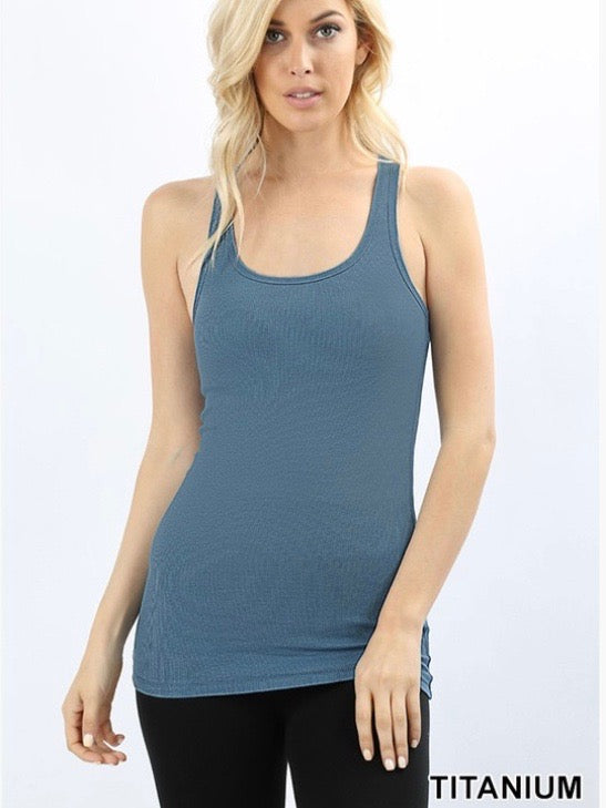 BEST Ribbed Tank - Various Colors  (Final Sale)