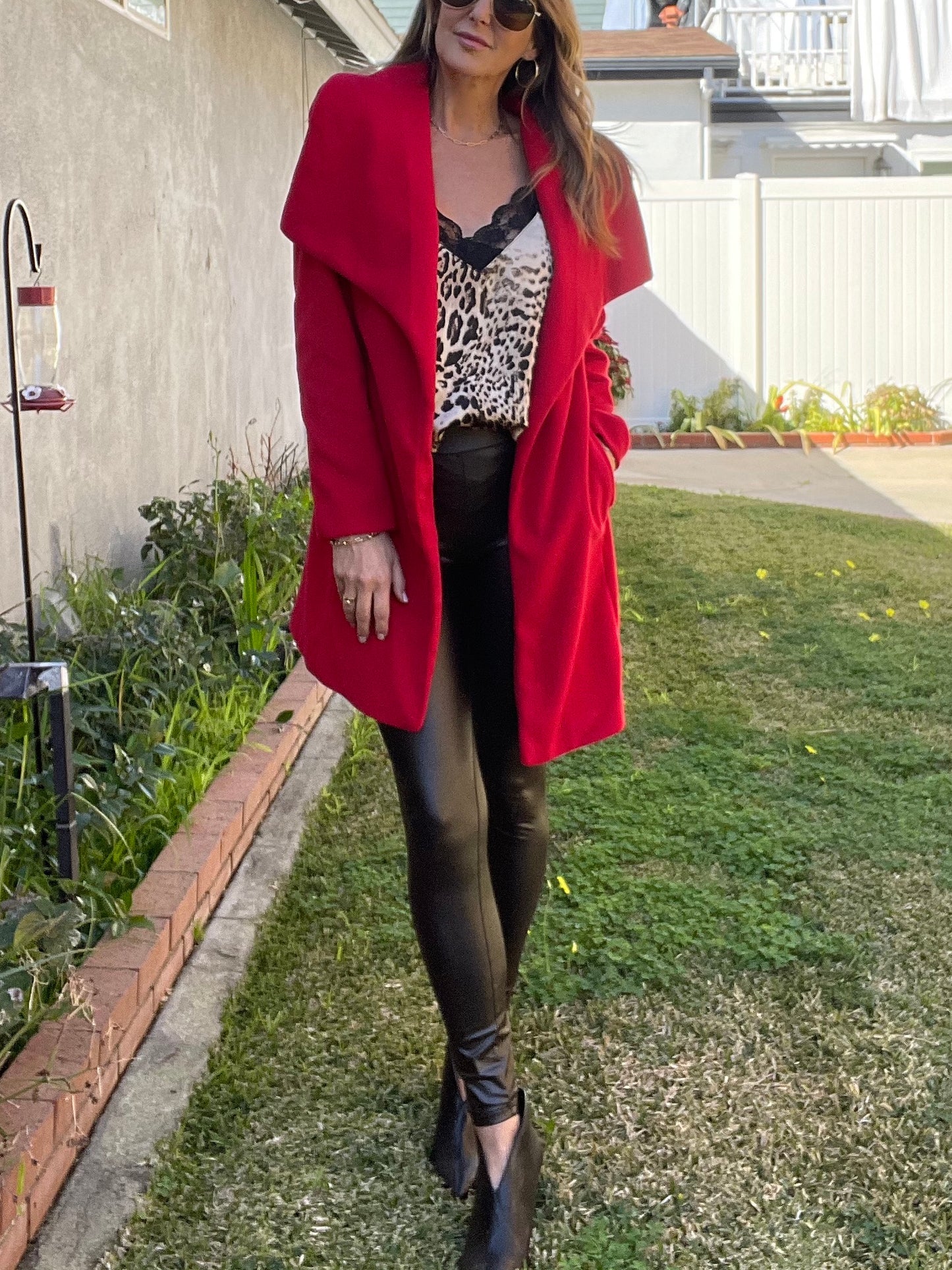 BENDEL Coat - Red (Final Sale)