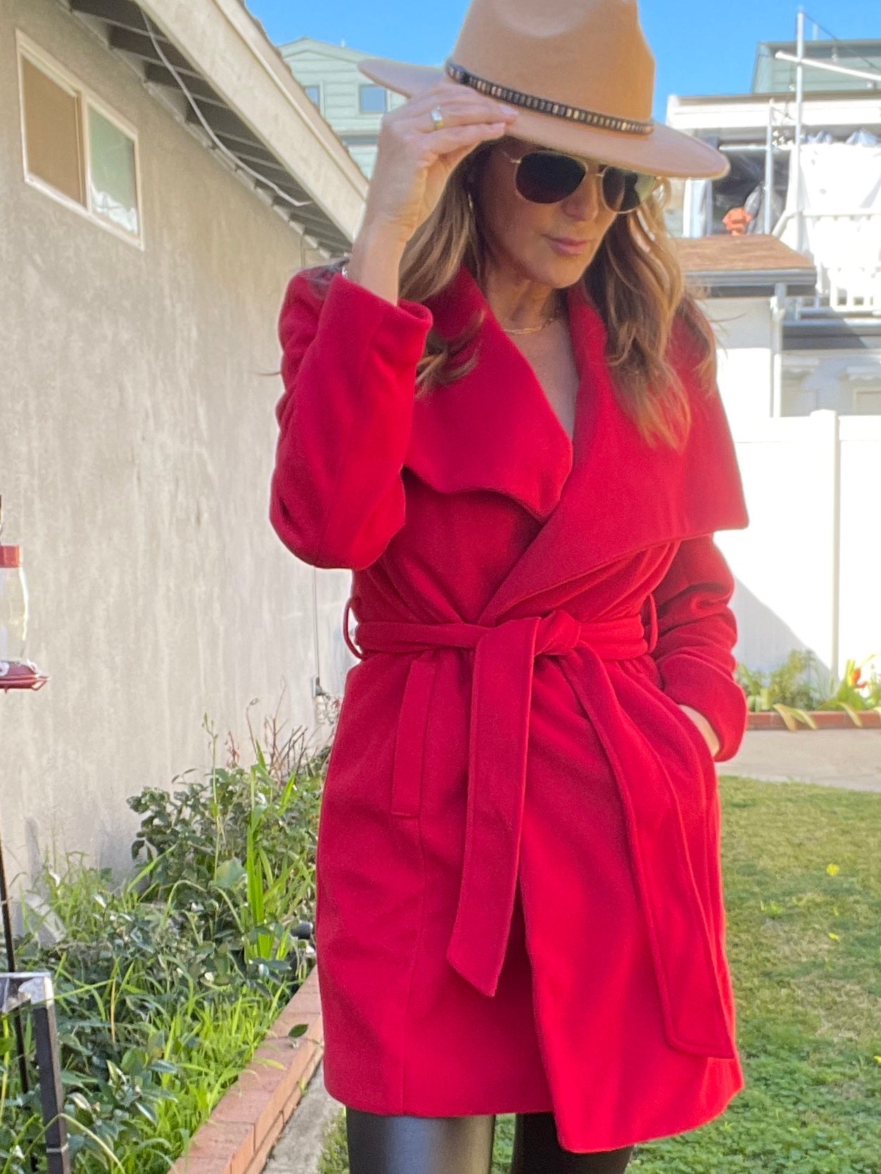 BENDEL Coat - Red (Final Sale)