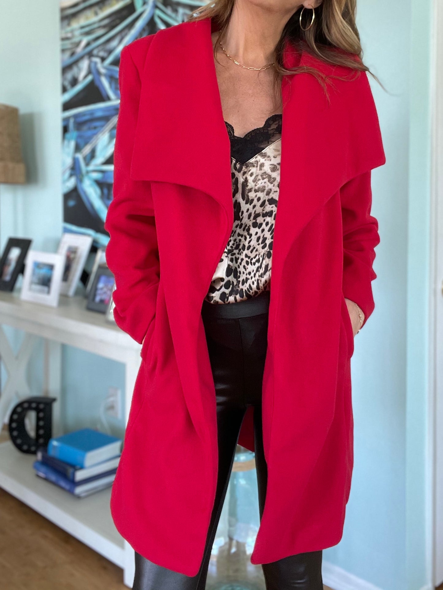 BENDEL Coat - Red (Final Sale)