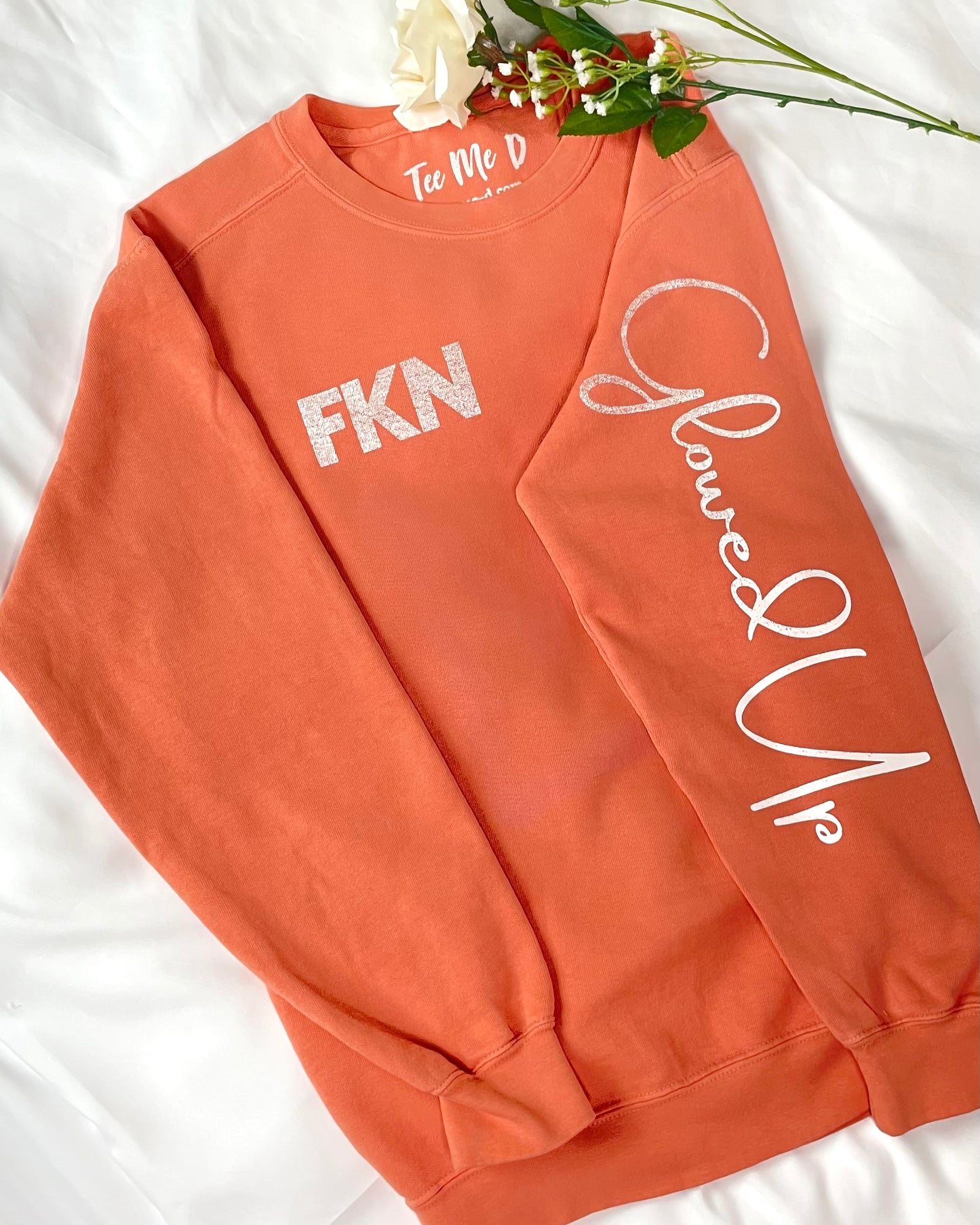 FKN GLOWED UP crewneck sweatshirt (Final Sale)