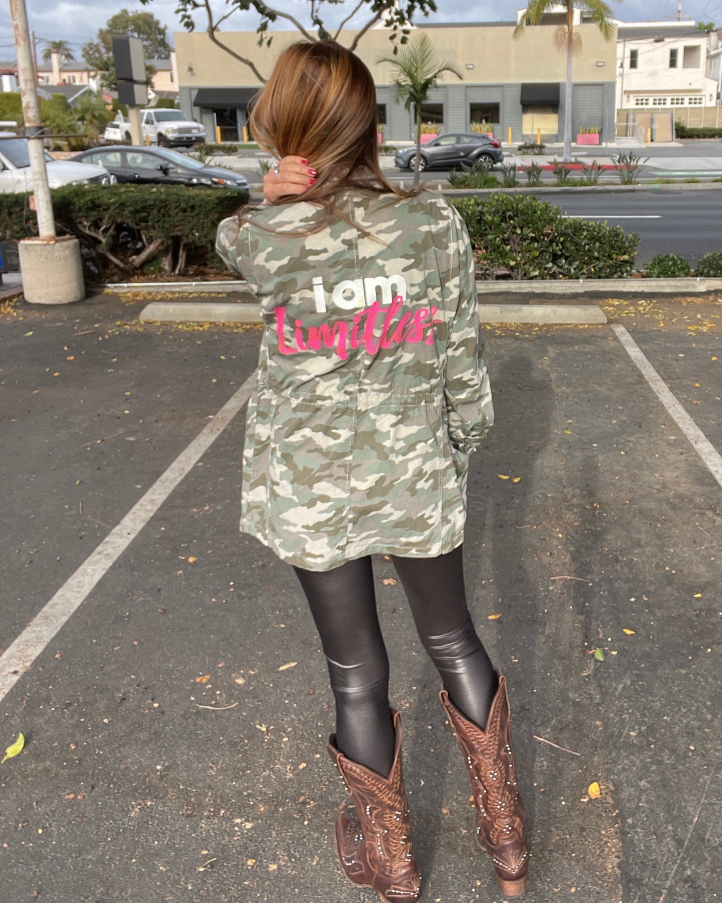 I AM LIMITLESS - Camo Jacket